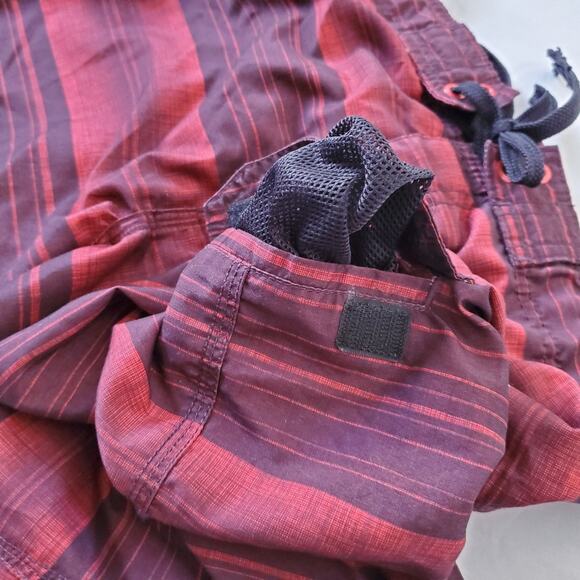 Speedo | Striped Swim Trunks Board Shorts - Picture 4 of 11